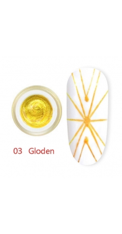 GEL SPIDER CANNI - GOLD 03  8ML